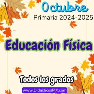 Primaria Educaci N F Sica Periodo Octubre Did Cticos